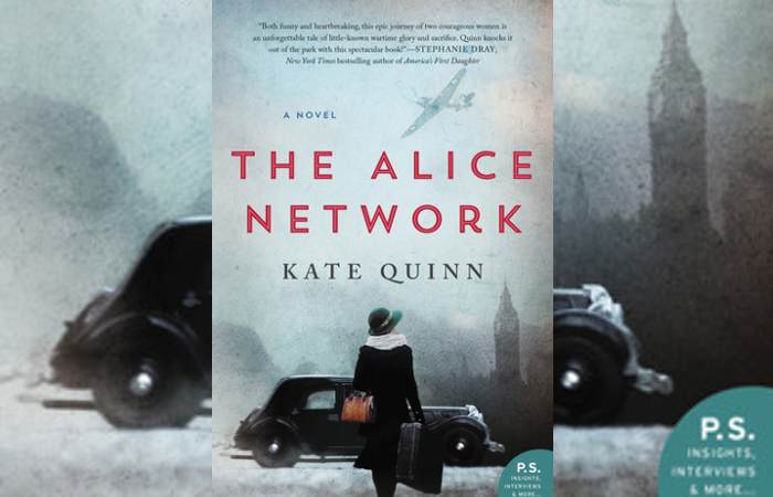 Books set during great war- The Alice Network by Kate Quinn